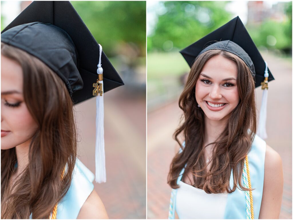 grad picture with cap and tassel