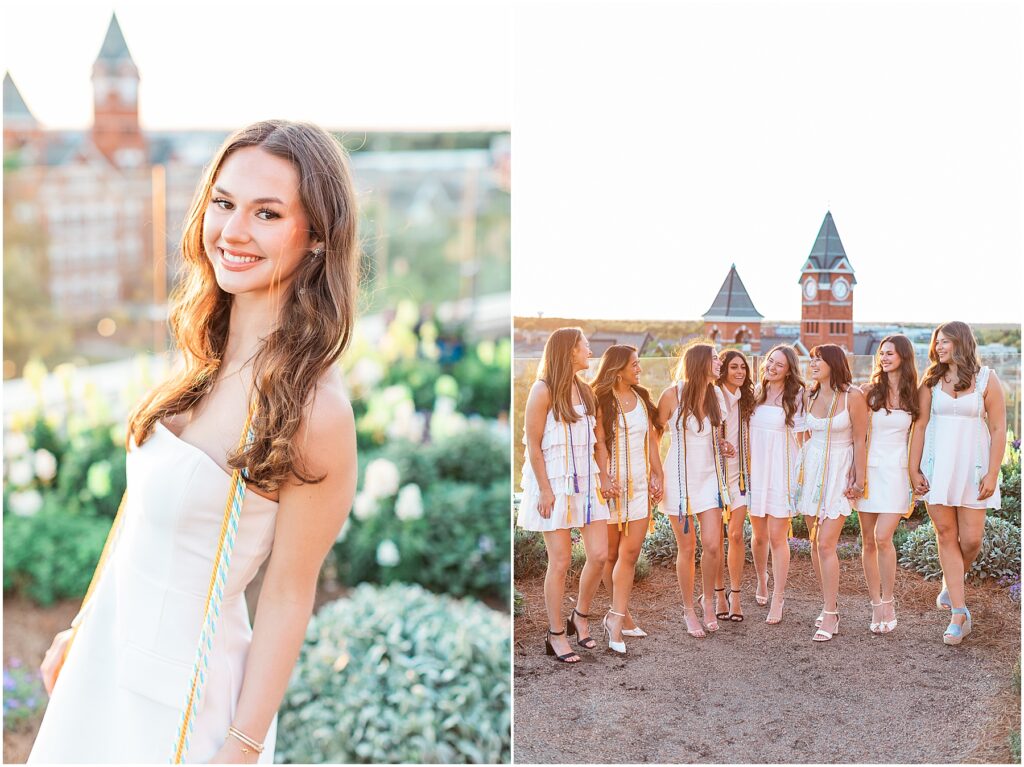 group grad session walts on the roof auburn alabama