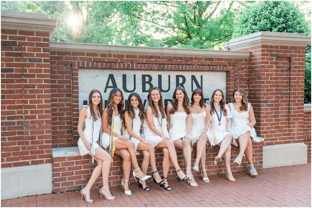 group grad session auburn university sign