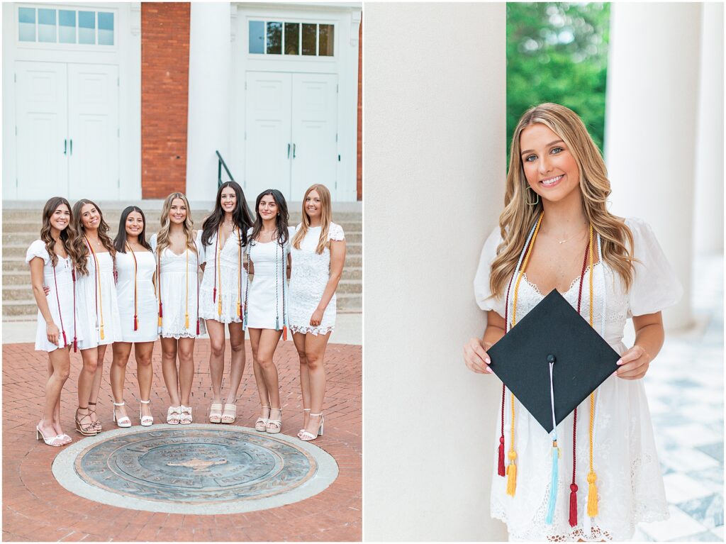 grad pictures at Auburn University seal langdon hall group 