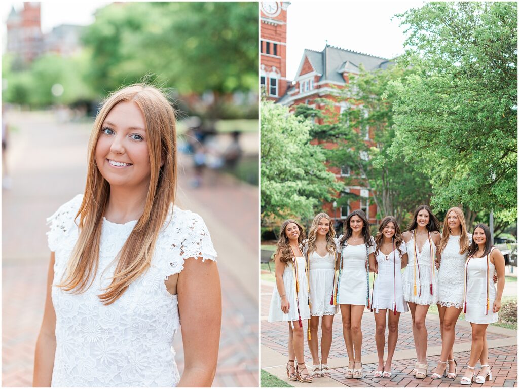 auburn university grad photographer group session langdon hall